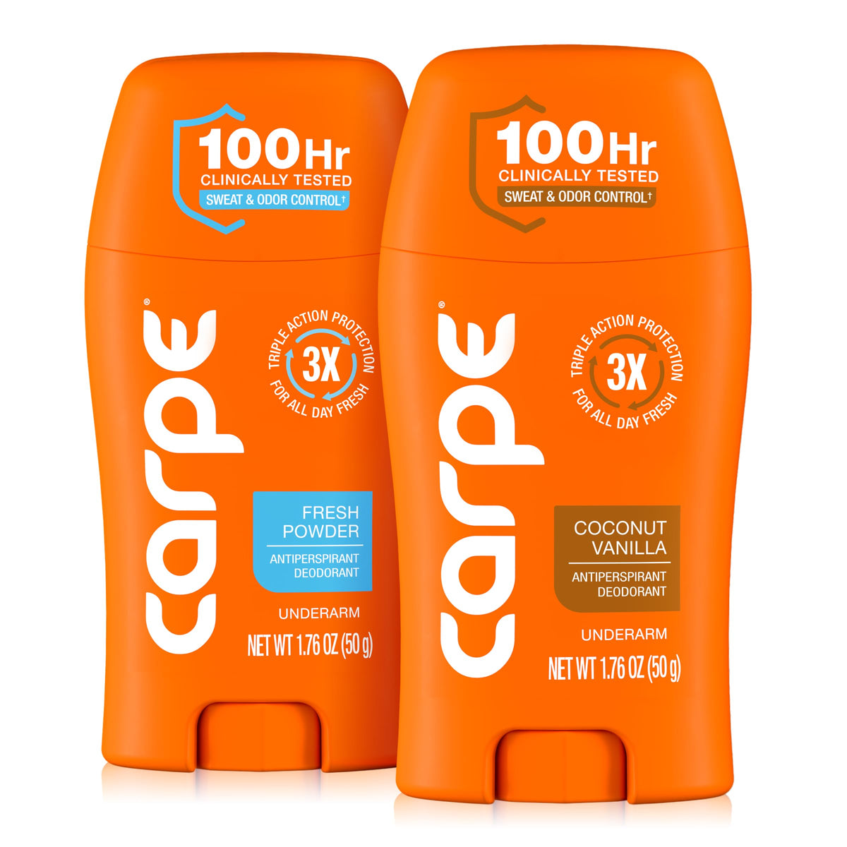 Déodorant Carpe Femme Coco Vanille et Poudre Fraîche - vue avant
