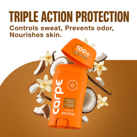 Déodorant Carpe Femme Coco Vanille - texture du produit