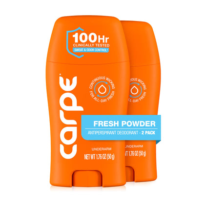 Déodorant Carpe Poudre Fraîche 100h vue avant