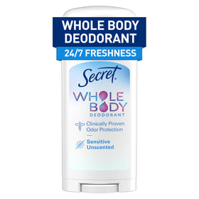 Déodorant corporel Secret femme sans parfum 72H vue avant