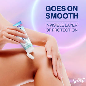 Déodorant crème corps sec Secret en usage quotidien