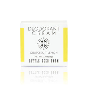 Déodorant crème naturel Pamplemousse Citron Little Seed Farm vue avant