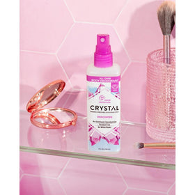 Déodorant Crystal Essence, illustration d'application