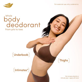Déodorant Dove 4 oz avec gouttes de sérum nourrissant