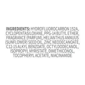 Déodorant Dove 4 oz avec une touche de nature en arrière-plan