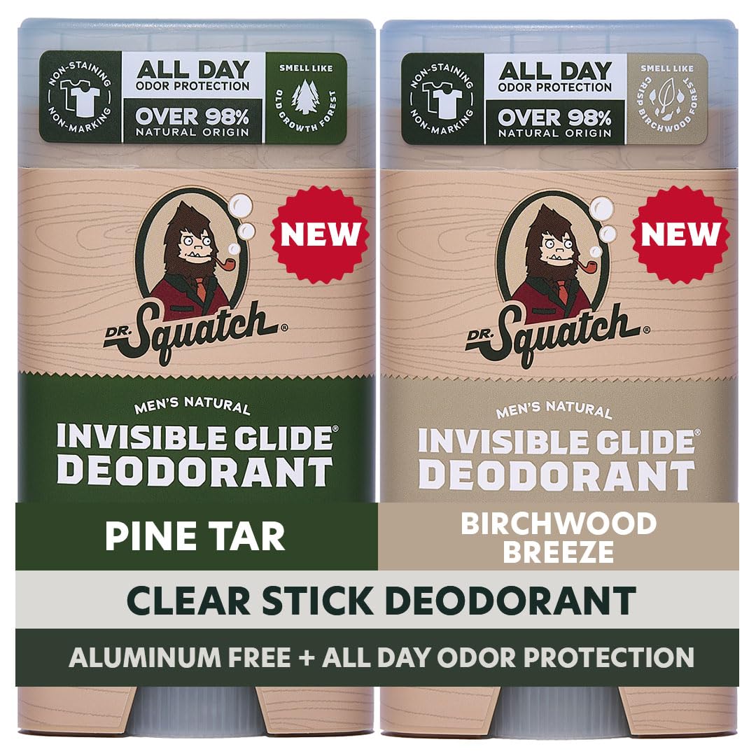 Déodorant Dr. Squatch Invisible Glide 2-Pack avant