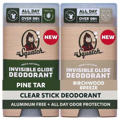 Déodorant Dr. Squatch Invisible Glide 2-Pack avant