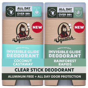 Déodorant Dr. Squatch Invisible Glide 2-Pack vue avant
