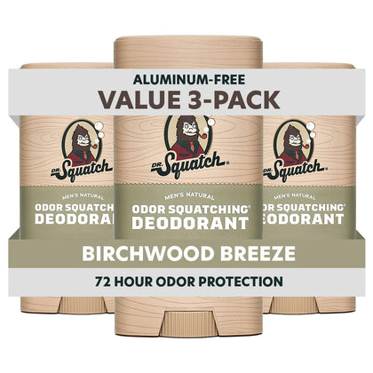 Déodorant Dr. Squatch stick 2-pack vue de face