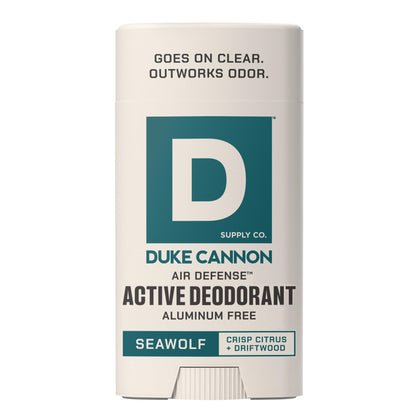 Déodorant Duke Cannon Seawolf aluminium free 136g vue avant