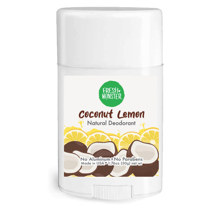 Déodorant Fresh Monster 80g Coco Citron vue avant
