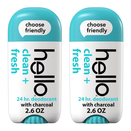 Déodorant hello Clean + Fresh Aluminium Free stick 2,6 oz