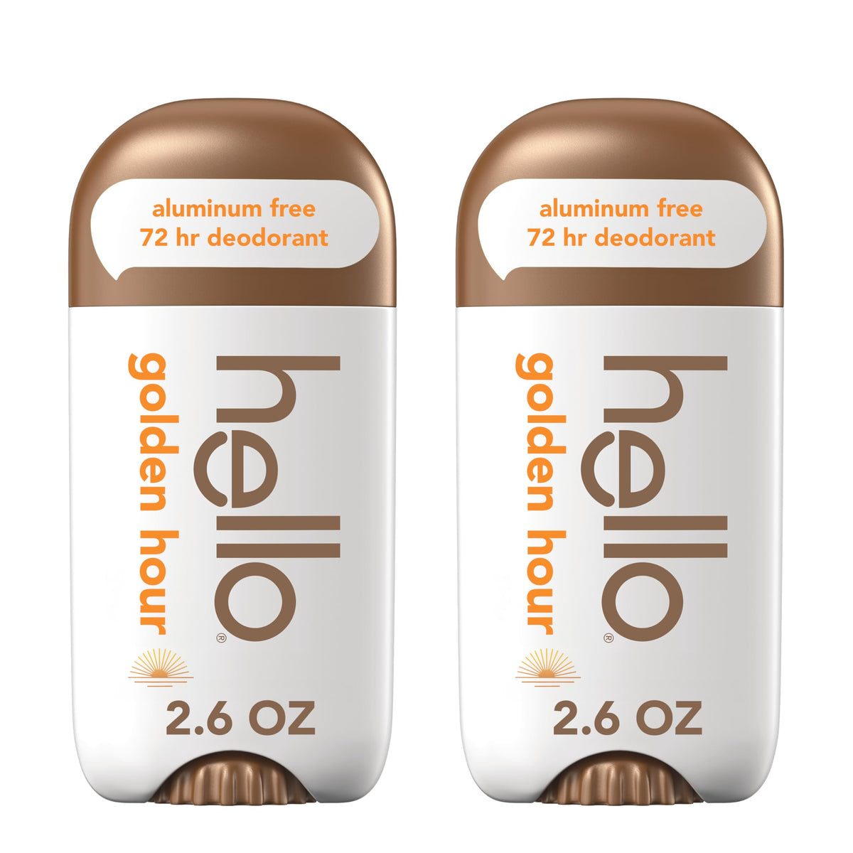 Déodorant hello Golden Hour stick 2,6 oz vue avant