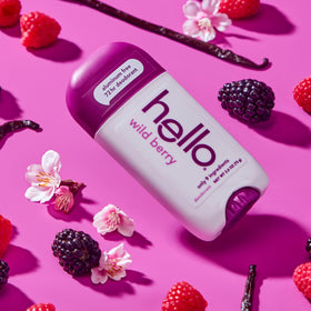 Déodorant hello Wild Berry sans Aluminium, texture crème