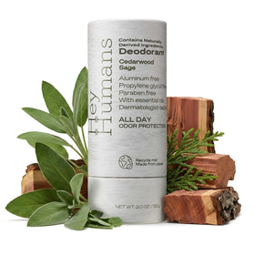 Déodorant HEY HUMANS 41g face avant avec packaging écoresponsable