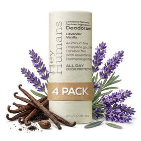 Déodorant HEY HUMANS aluminium free 390g, saveur Lavender Vanilla, vue avant