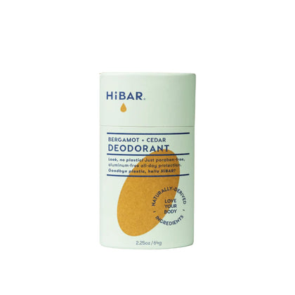 Déodorant HIBAR Bergamote & Cèdre 109g - vue avant