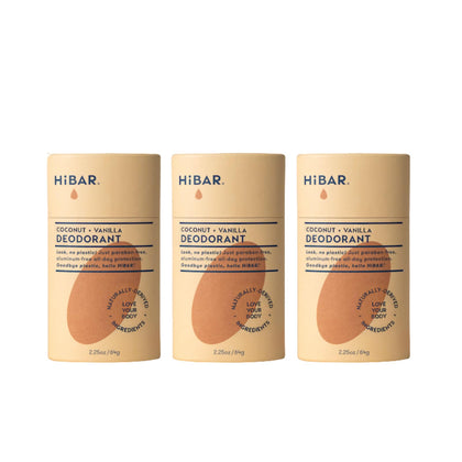Déodorant HIBAR Coco & Vanille emballage avant