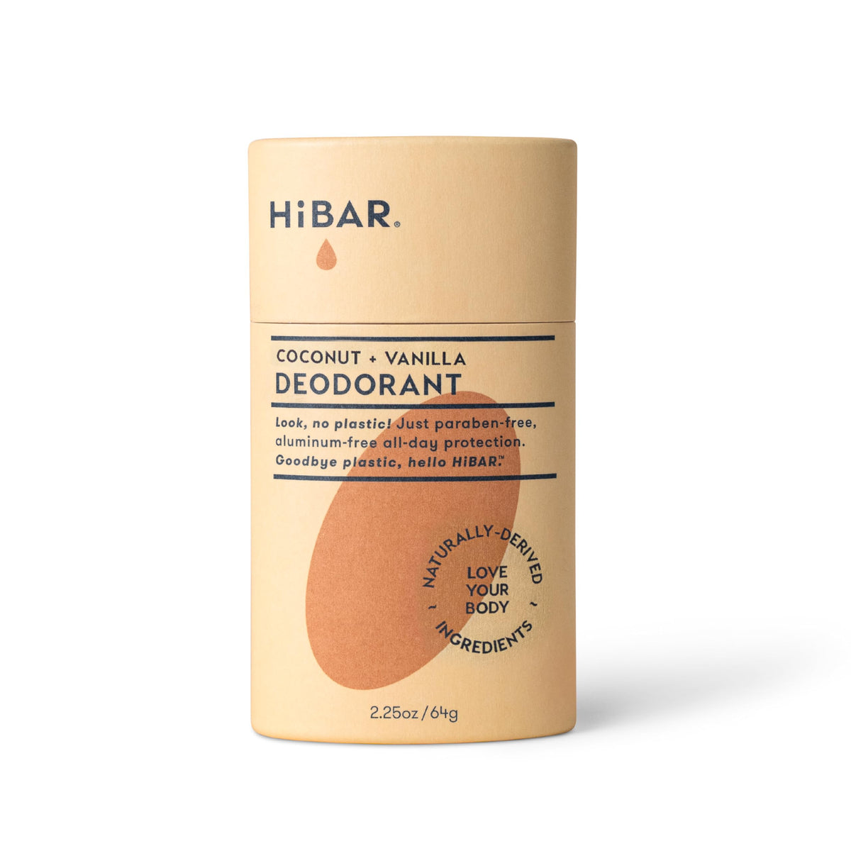 Déodorant HIBAR Coco & Vanille tube avant