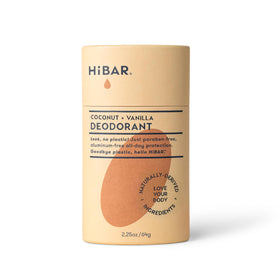 Déodorant HIBAR Coco & Vanille tube avant