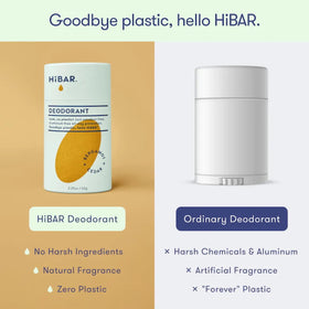 Déodorant HIBAR en tube avec parfum de bergamote