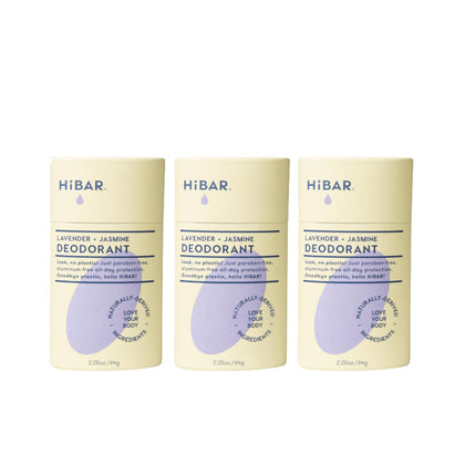 Déodorant HIBAR Lavande & Jasmin 3 Pack vue avant