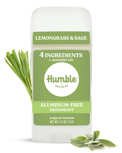 Déodorant HUMBLE sans aluminium Citronnelle & Sauge vue avant