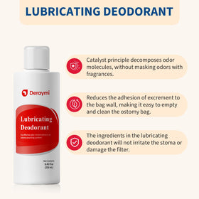 Déodorant lubrifiant DERAYMI sur un fond neutre