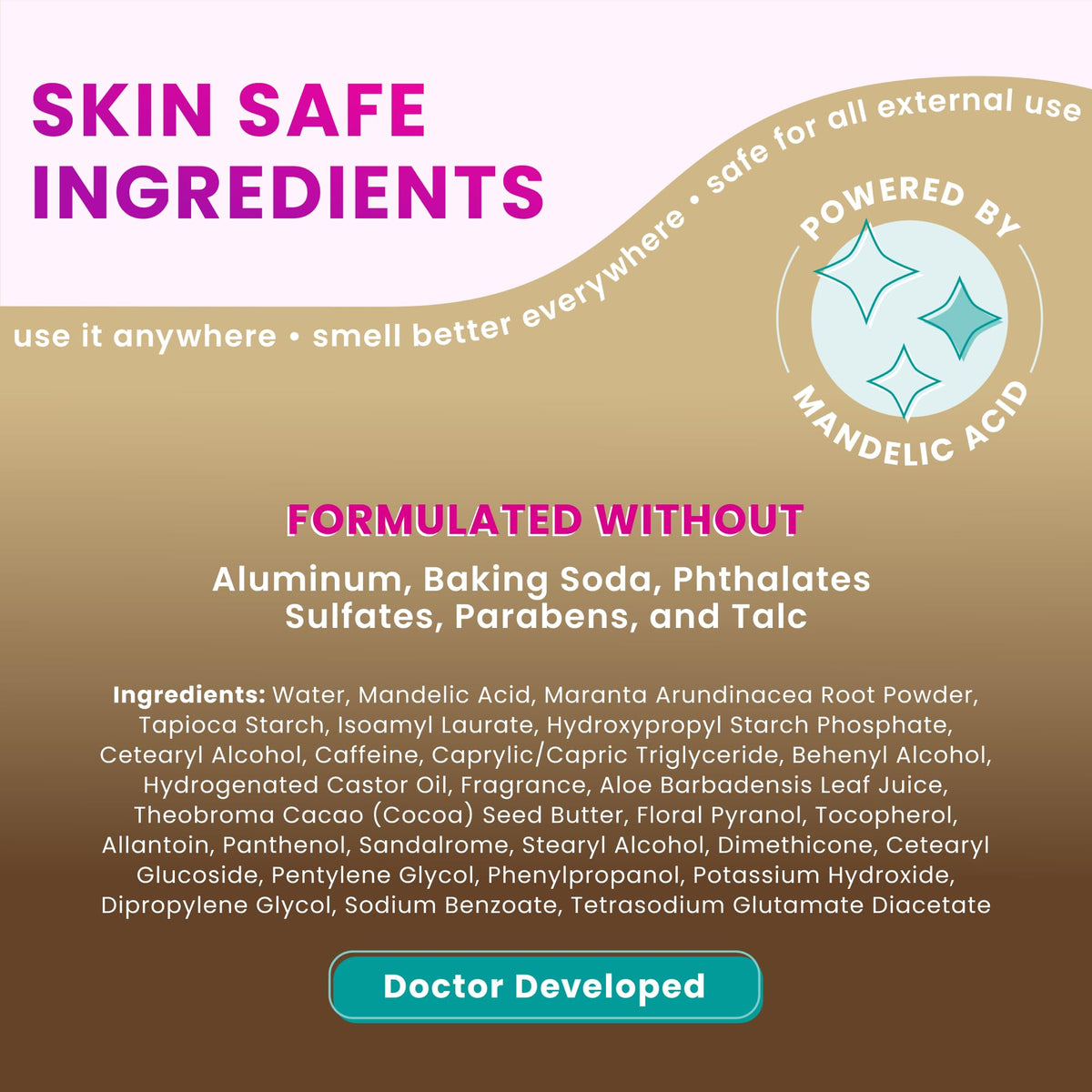 Déodorant Lume Stick Crème Vanilla Bliss packaging