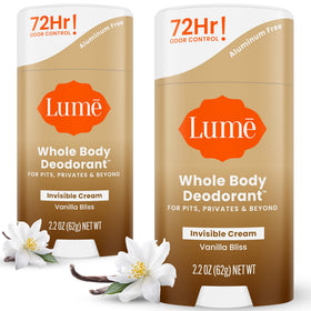 Déodorant Lume Stick Crème Vanilla Bliss vue avant