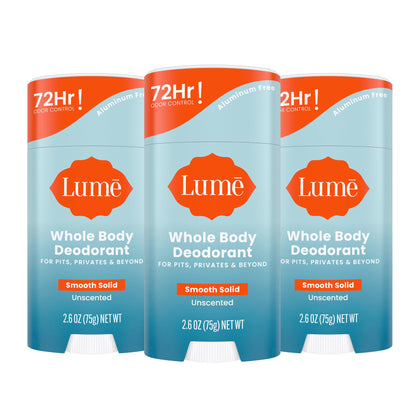 Déodorant Lume Stick Solide 2,6 oz vue de face