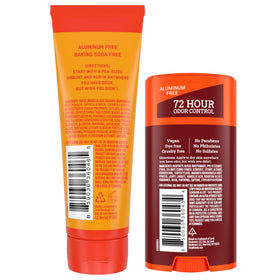 Déodorant Mando en cuir bourbon - stick solide de 2,6 oz