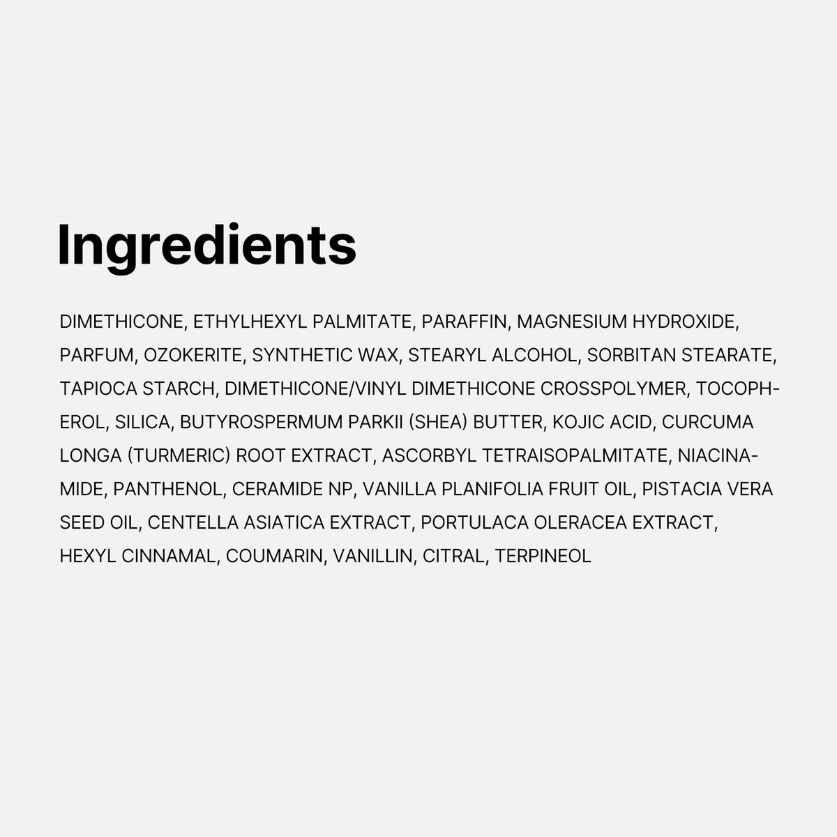 Déodorant medicube Acide Kojique et Curcuma 150g en main