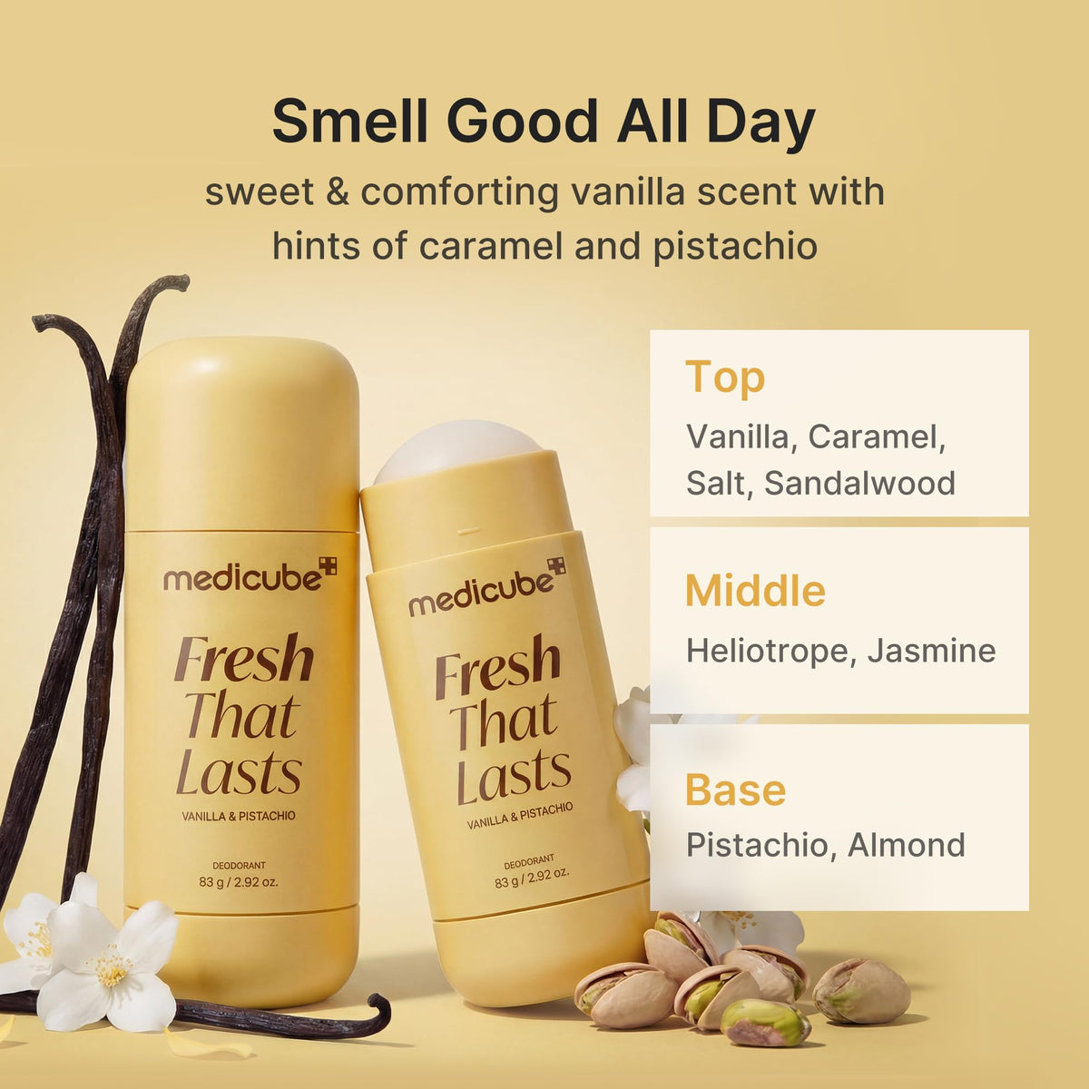 Déodorant medicube Acide Kojique et Curcuma 150g vue arrière