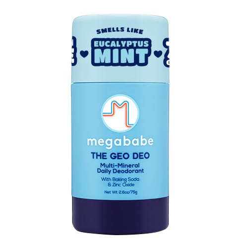 Déodorant Megababe Geo Eucalyptus Menthe 72H Protection vue avant