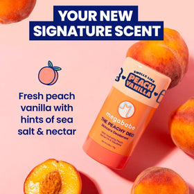 Déodorant Megababe Peachy Deo 72H avec emballage