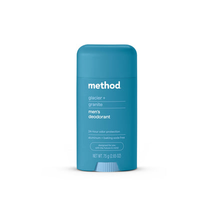 Déodorant Method Homme Stick Glacier + Granite 109g avant
