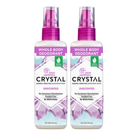 Déodorant minéral Crystal Essence spray 4 fl oz, vue avant