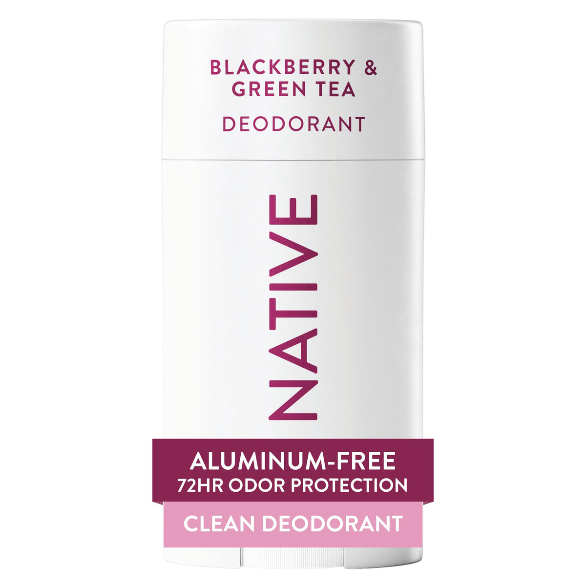 Déodorant Native 72h Fruits Rouges et Thé Vert 109g vue de face