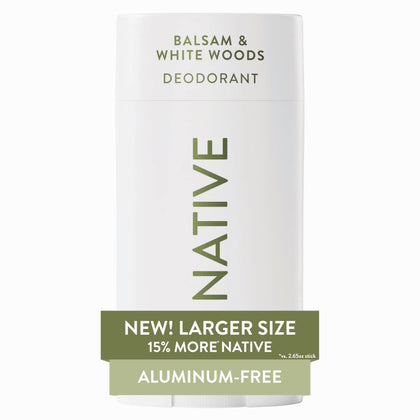 Déodorant Native Aluminium Free Balsam & Bois Blanc stick avant