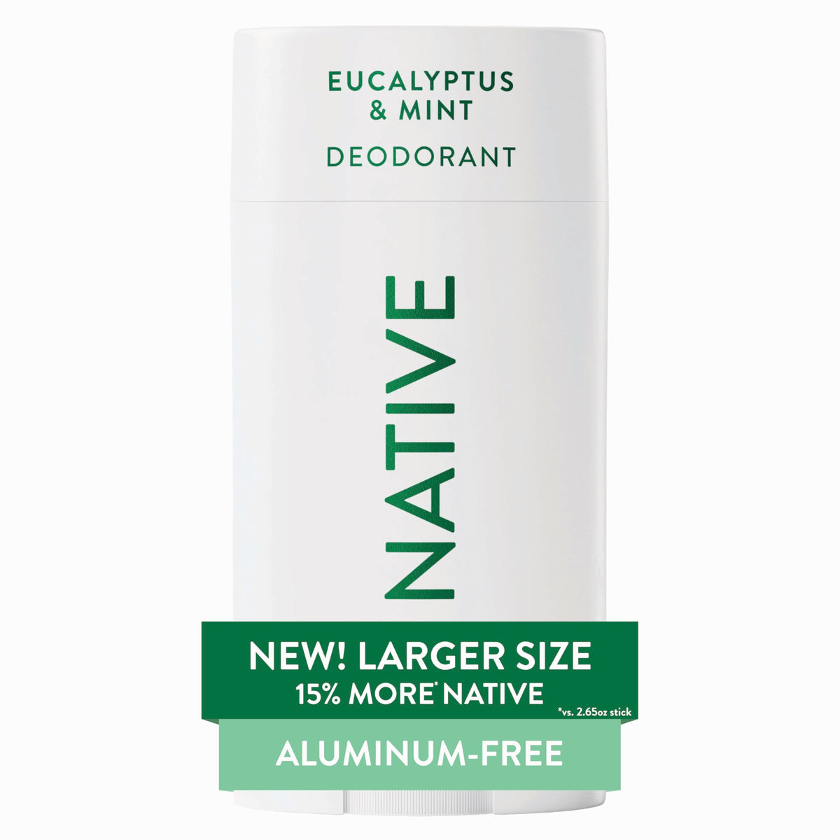 Déodorant Native Aluminium Free Eucalyptus & Menthe stick vue avant
