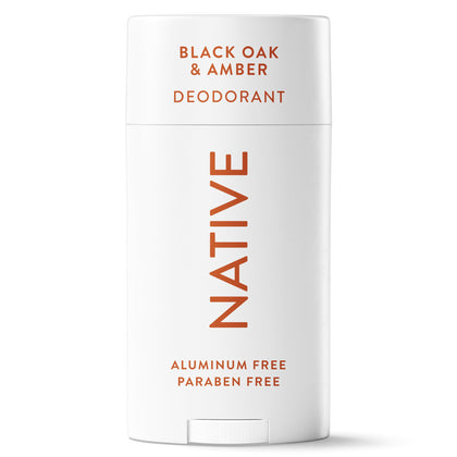 Déodorant Native Black Oak & Amber 120g vue avant