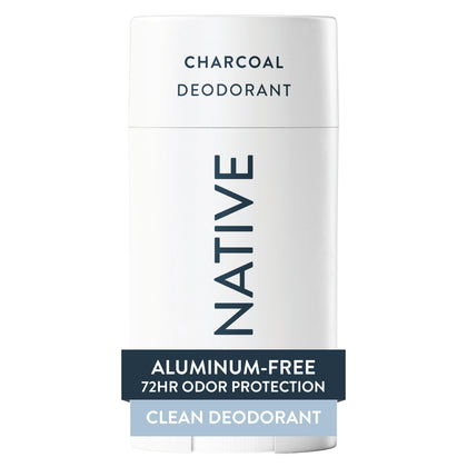 Déodorant Native Charbon 120g vue avant