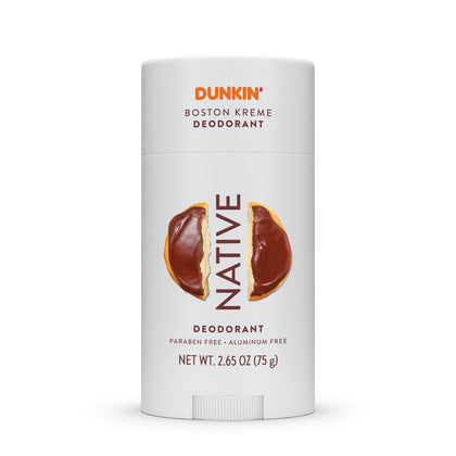 Déodorant Native Édition Limitée Dunkin Donuts Boston Kreme vue avant
