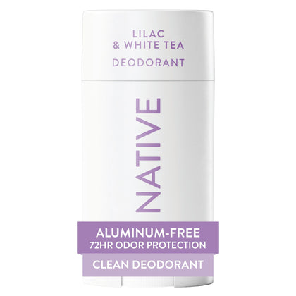 Déodorant Native Lilas & Thé Blanc 118g vue avant