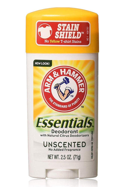 Déodorant naturel Arm & Hammer sans parfum, pack de 4, vue de face