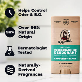 Déodorant naturel Dr. Squatch en emballage prêt à offrir