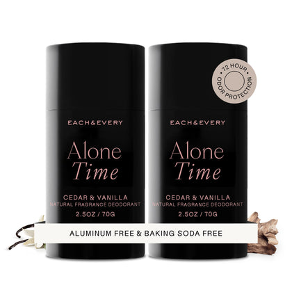 Déodorant naturel Each & Every 2 Pack 2,5oz vue avant