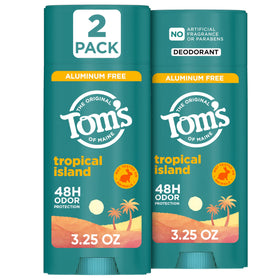 Déodorant naturel Tom's of Maine Tropical Island 3,25 oz vue avant
