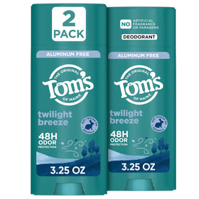 Déodorant naturel Tom's of Maine Twilight Breeze 3,25 oz pack de deux